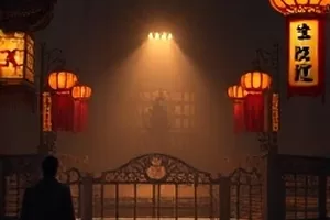 潮汐图书馆里被海水漫过一半的书架与倒影